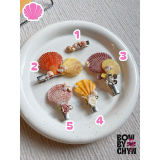 𝐒𝐞𝐚𝐬𝐡𝐞𝐥𝐥𝐬 𝐇𝐚𝐢𝐫 𝐂𝐥𝐢𝐩 𓇼🐚 | Kẹp vỏ sò Handmade