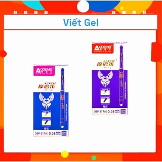 Viết gel xóa - aodemei - combo 1 hộp 12 cây