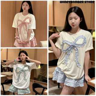 Set Váy 3 Món Nơ Dễ Thương 🌸Áo Nữ Kèm Chân váy Phong Cách Ulzzang🌸
