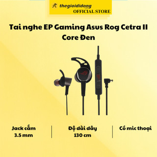 Tai nghe có dây gaming asus rog cetra ii core