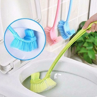 Chổi cọ toilet 2 đầu, cọ được những chỗ ngóc ngách nhất (ảnh thật)