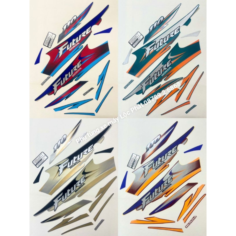 Bộ tem Future 1, hàng Thái Zin 3 lớp chuẩn