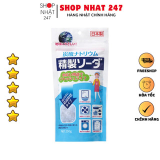 [Hỏa Tốc HN] Bột Baking Soda tẩy rửa vết bẩn , vệ sinh đa năng 250g Kokubo Nội địa Nhật Bản