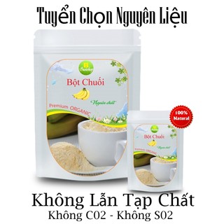 Bột Chuối Xanh Nguyên Chất 100g