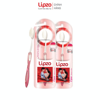 [Combo 2] Bàn Chải Đánh Răng Lipzo Gpro Phù Hợp Nữ Giới Công Nghệ Nano Kháng Khuẩn Lông Nở Kết Hợp Chỉ Tơ Nha Khoa