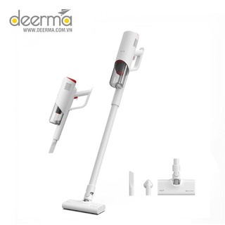 Máy hút bụi Deerma DX300, máy hút bụi cầm tay gia đình lực hút mạnh 15kpa chuyên hút bụi mịn, lông, tóc