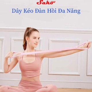 Dây Kéo Đàn Hồi Tập Thể Lực, Tập tay Đa Năng Vòng Số 8 SAKO SPORT DAYDH02- DAYDH03