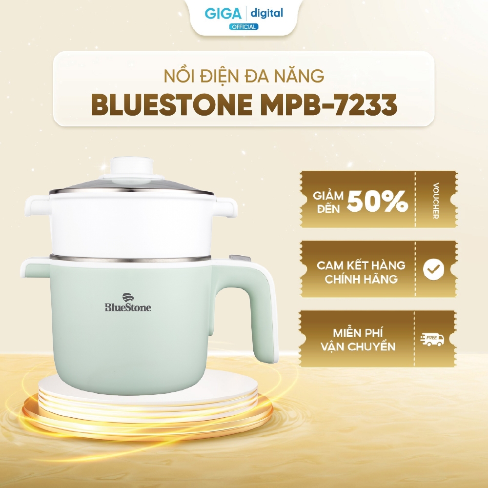 Nồi Điện Đa Năng BlueStone MPB-7233 1.2 Lít 600-720W