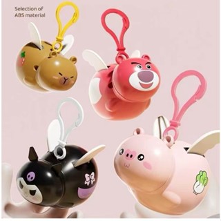 Móc Khóa Kuromi - CapyBara - Gấu Dâu - Heo Hồng - Cá Mập Săn Mồi Dây Rút Tự Động Dễ Thương Và Cute