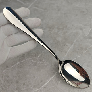Thìa inox ăn cơm,ăn cháo. Loại dầy chất liệu sáng bóng không rỉ,an toàn vệ xinh (thìa trắng sáng)