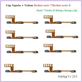 Cáp Nguon + Volum xiaomi Redmi Note 8/redmi note 7