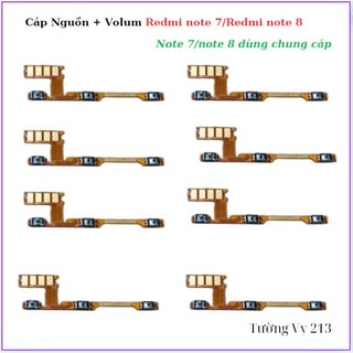 Cáp nguon + volum xiaomi redmi note 8/redmi note 7
