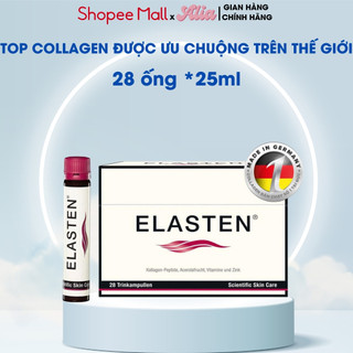 Nước uống Follicas Collagen Elasten 28 ống x 25ml Đức giúp da căng mịn đẹp tự nhiên | ALIA