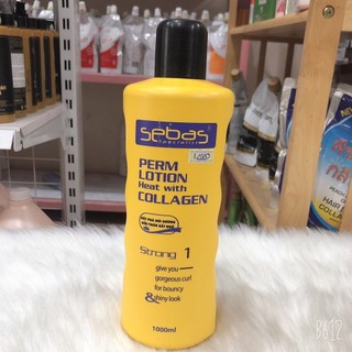 Uốn tóc lọn xoăn căng sóng Collagen SEBAS 1000ml chai số 1