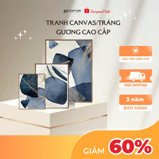 Tranh treo tường SET3 của REICHTUM - Nhà/ Decor phòng ngủ chill/ Tráng gương/ Chất vải bền bỉ