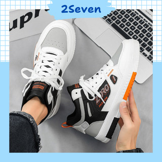 Giày nam thể thao cổ cao đế bằng Sneakers Da cao cấp Bản Full Box 2024 - GH25 2Seeven