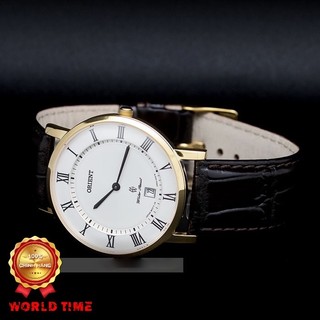 Đồng hồ nam chính hãng orient fgw0100fw0 cao cấp quartz , dây da