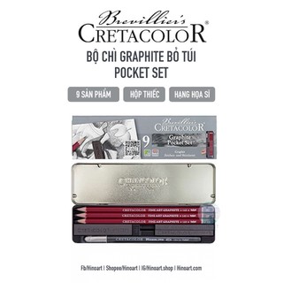 Chì Cretacolor Graphite Pocket Set 9