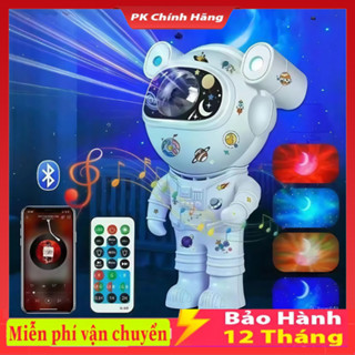  Loa Bluetooth Phi Hành Gia Có Đèn Laser Chiếu Sao Giả Lập Vũ Trụ Thiên Hà Decor Phòng 