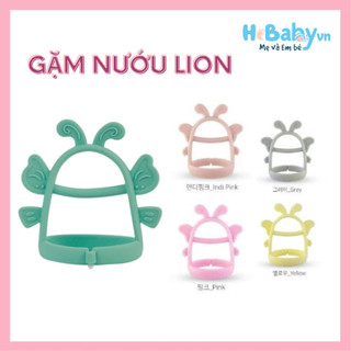 Gặm Nướu Cầm Tay Silicon Lion Baby Butterfly có tay cầm chống rơi Cho Bé