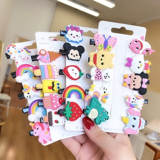 Set 10 Kẹp Tóc Cho Bé Phong Cách Hàn Quốc