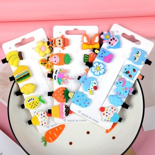 Set 10 Kẹp Tóc Cho Bé Phong Cách Hàn Quốc