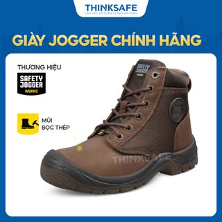 Giày bảo hộ Jogger nam Dakar da ngựa cao cổ chống nước chống đinh / giập ngón cách điện Giày công trình - THINKSAFE