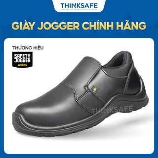 Giày bảo hộ không dây Jogger Dolce xỏ da bò cao cấp, chống nước, chống trượt, nhà xưởng Giày bếp chống trượt - THINKSAFE