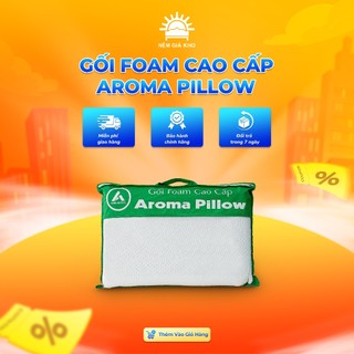 Gối Nằm Aroma Foam Latex 44x64x12cm, gối nằm cho người lớn