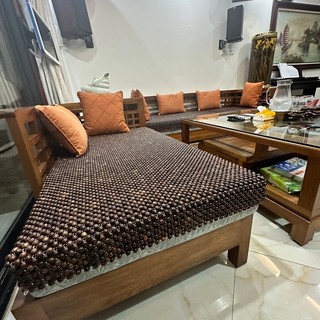 Đệm hạt gỗ massager lót ghế sofa. gỗ trắc, bách xanh, mun, hương,...100% gỗ tự nhiên