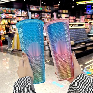 Bình Nước Giữ Nhiệt STARBUCKS Hoạ Tiết Vảy Cá Nhiều Màu 710ml Kèm Ống Hút Và Nắp Đậy Giữ Nhiệt 2-3h [Hot 2024]