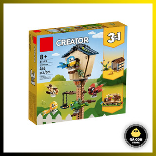 Đồ chơi lắp ráp creator 3in1 31143 birdhouse - nhà chim