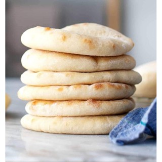 Bánh Mì Pita Nguyên Cám (Túi 6 cái) - Whole Wheat Pita Bread (6 Pack) - Healthy Eat clean