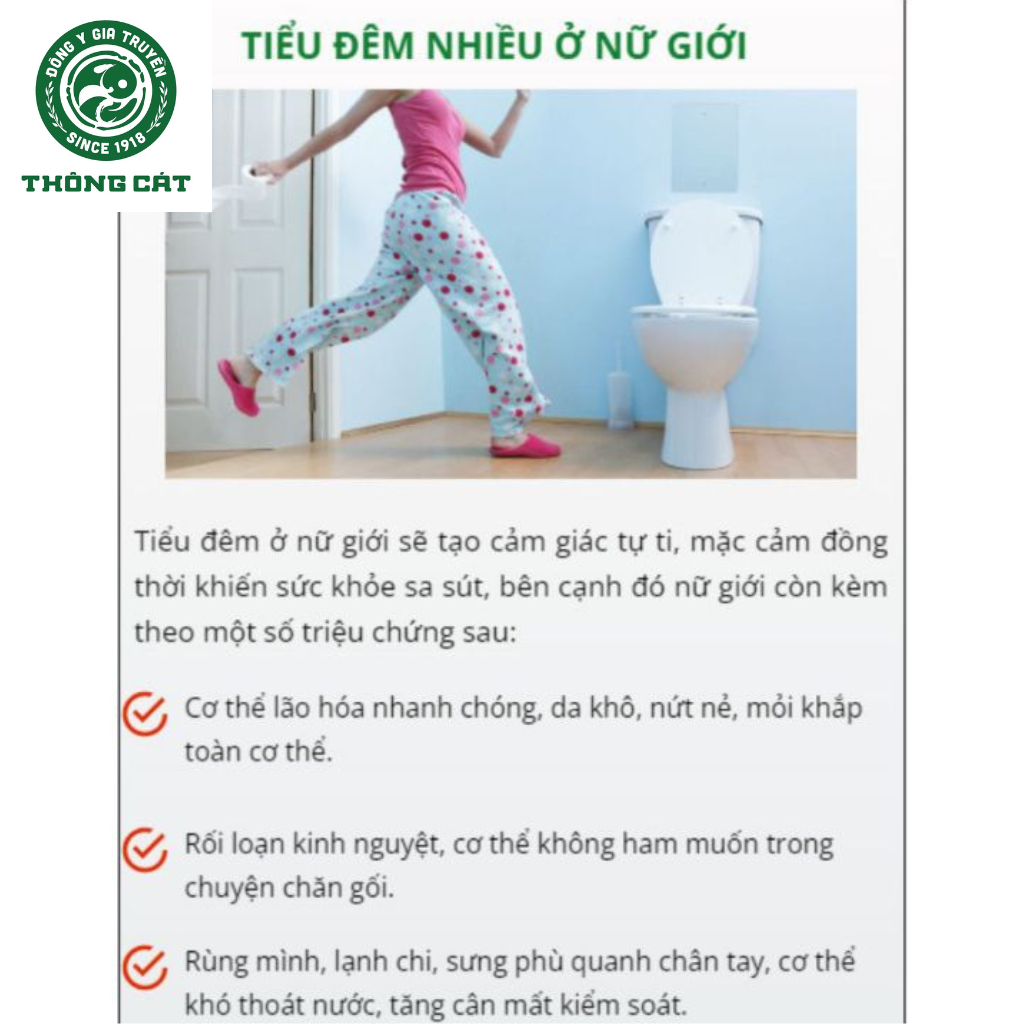 Viên đường tiết niệu THÔNG CÁT,hỗ trợ bổ thận, giảm tiểu đêm, tiểu buốt. Thục địa, hoài sơn, kim tiền thảo.bịch 500 viên