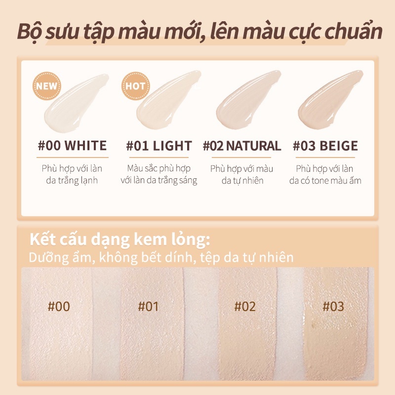 Kem che khuyết điểm JUDYDOLL dạng lỏng độ che phủ cao lâu trôi BXK COSMETICS