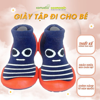 [Giày lười em bé] - giày công thái học trẻ em Ggomoosin- ROUND AND ROUND