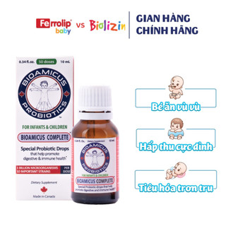 Men vi sinh 10 chủng BioAmicus Complete 10ml