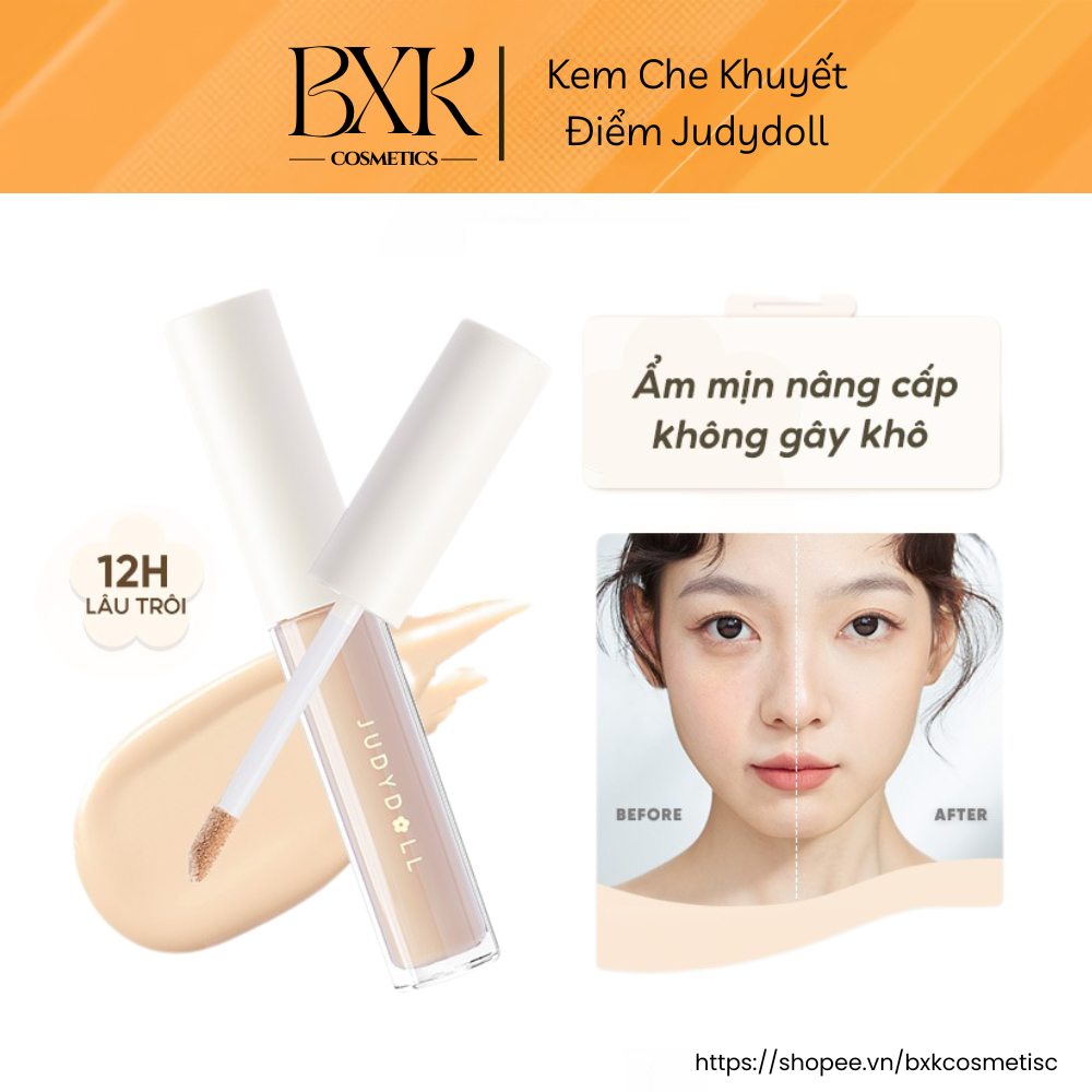 Kem che khuyết điểm JUDYDOLL dạng lỏng độ che phủ cao lâu trôi BXK COSMETICS
