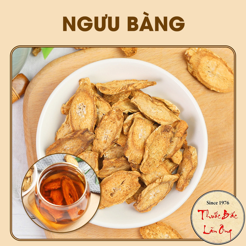 Ngưu bàng khô 1kg, rễ ngưu báng, củ ngưu bàng thái lát, thơm, dùng pha trà, nấu canh dưỡng sinh