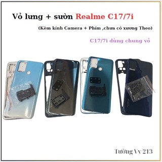 Vỏ lưng + sườn realme c17/7i