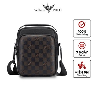 Túi đeo chéo nam da bò cao cấp Williampolo - 223192