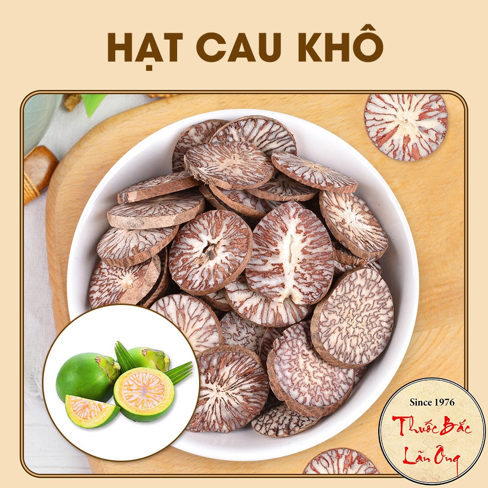Hạt cau khô 100g (Binh lang)