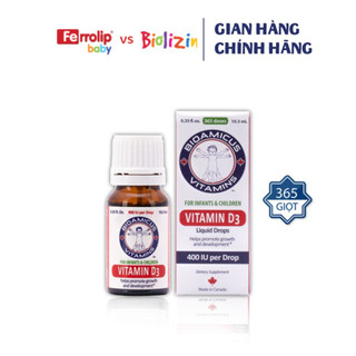 Vitamin D3 BioAmicus 400IU/giọt 10ml