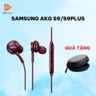 Tai Nghe Samsung S9/S9plus Phiên Bản Giới Hạn Màu Đỏ Burgundy - Tai Nghe AKG Màu Đỏ