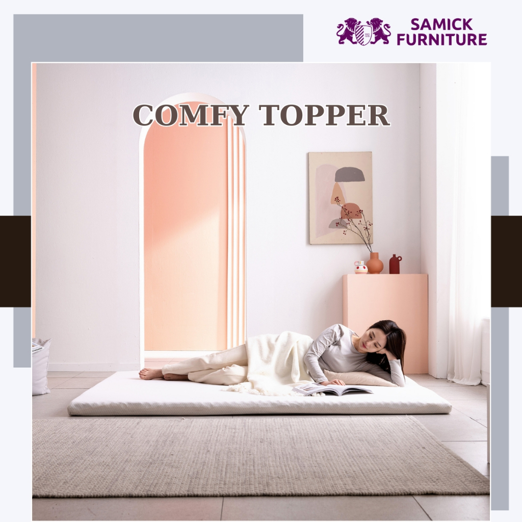 TOPPER TĂNG TIỆN NGHI SAMICK COMFY 8cm - Topper Trải Sàn