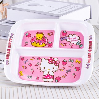 🌸 KHAY ĐỰNG ĐỒ ĂN, MUỖNG KITTY NHIỀU MẪU🎀 KITTY HOUSE