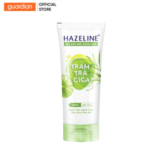 Sữa rửa mặt ngừa mụn hazeline tràm trà 100g