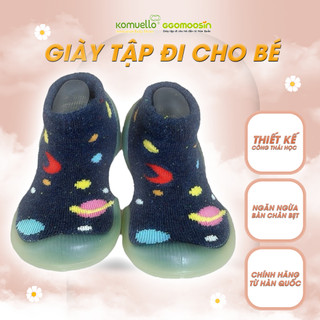 Giày em bé - giày tất công thái học trẻ em Ggomoosin - mars