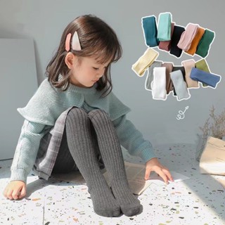 Quần tất cho bé gái, Quần tất bé gái có bàn chất len cotton mềm mịn dày không bai gião trẻ em 2 - 13 tuổi mã PK414