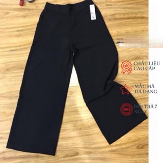Quần Ống Rộng - Quần Đũi Ống Suông Nữ Thời Trang
